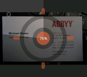 abbyy business card reader export to copper crm